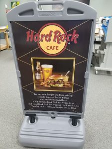 Corrugated Signs a frame portable temporary promotional sign 225x300
