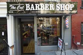 Barber Signs outdoor barbershop vinyl lettering a frame storefront signage